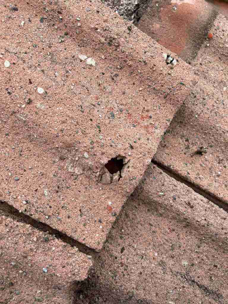 Damaged Tiles